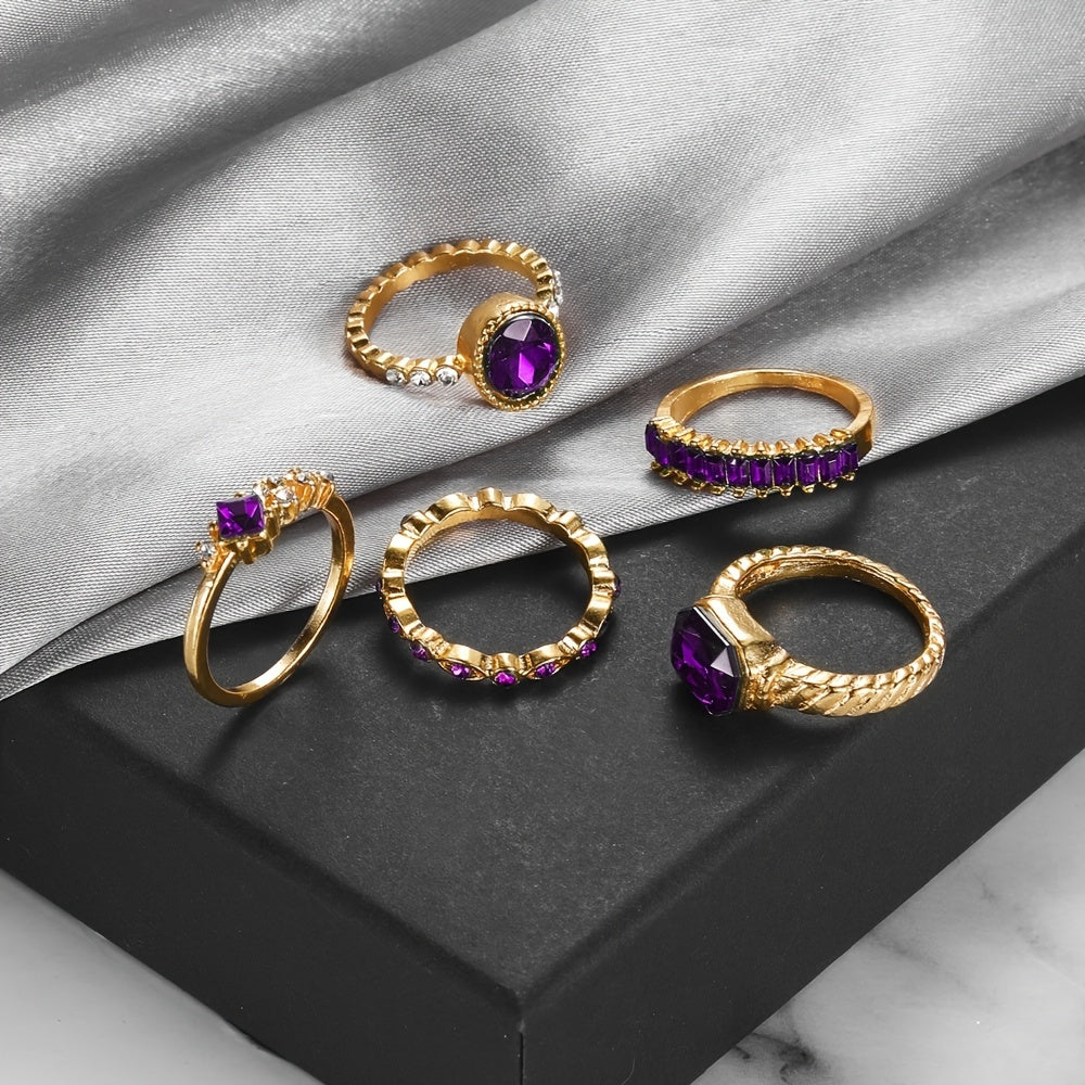 Chloe Amethyst Ring