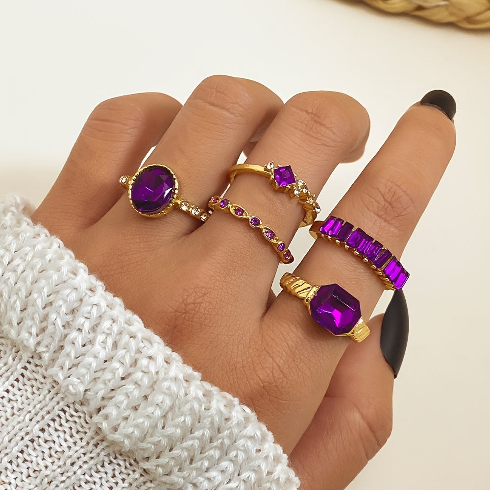 Chloe Amethyst Ring