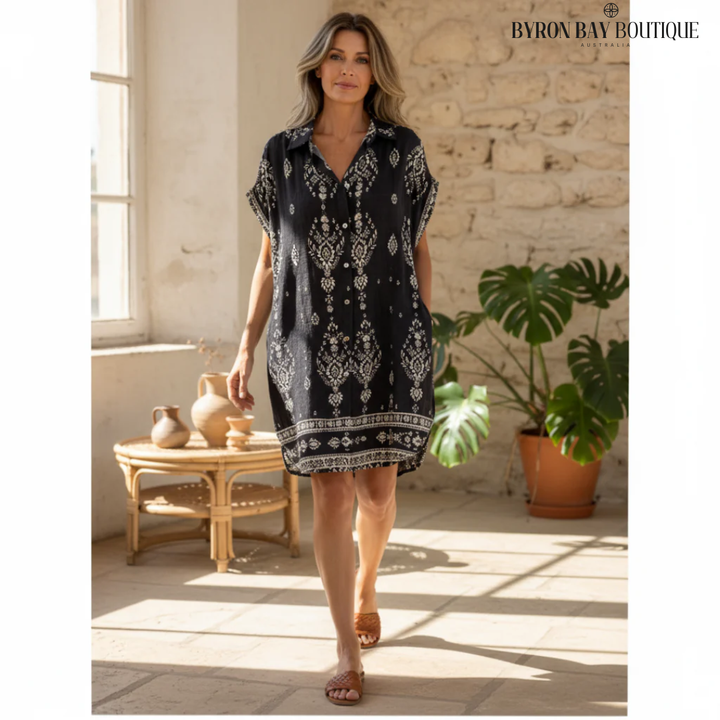 Mica - Vintage Boho Dress