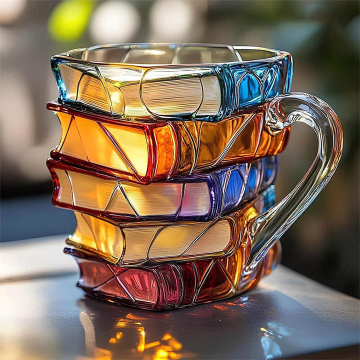 Unique Handmade 3D Lucky Mug for Reading Lovers