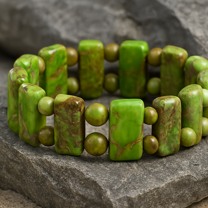 Green Jasper Vitality Bracelet