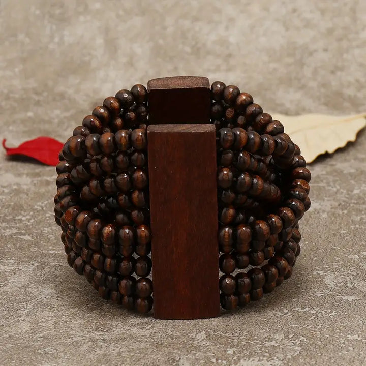 Sacred Wood Strength Bracelet