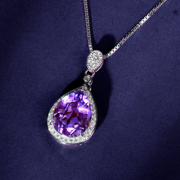 Emily Amethyst Necklace