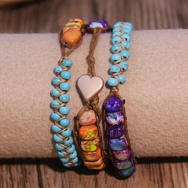 Rainbow Soul Heart Bracelet