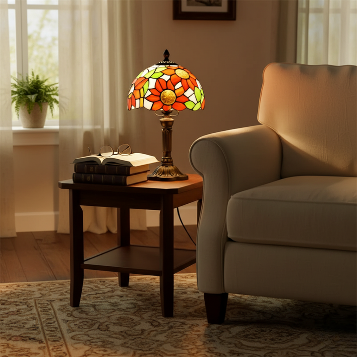 Decorative Glass LED Table Lamp