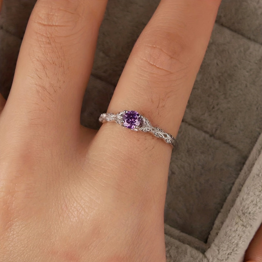 Scarlett Amethyst Ring