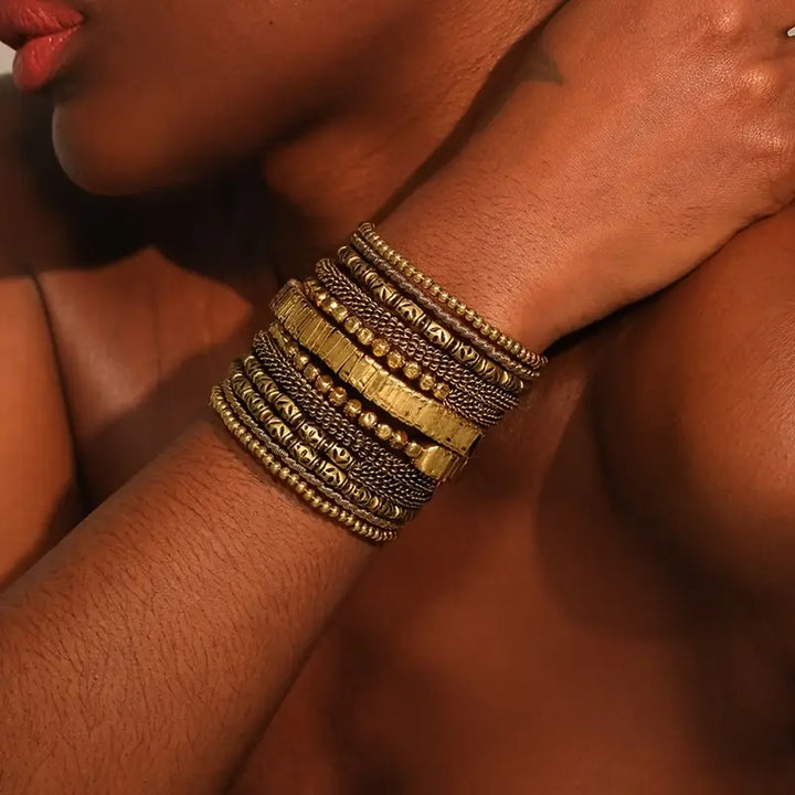 Golden Warrior Spirit Bracelet