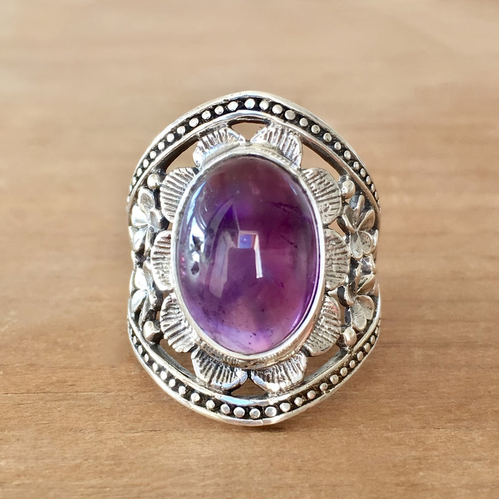 Elizabeth Amethyst Ring
