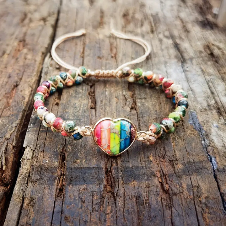 Rainbow Chakra Love Bracelet