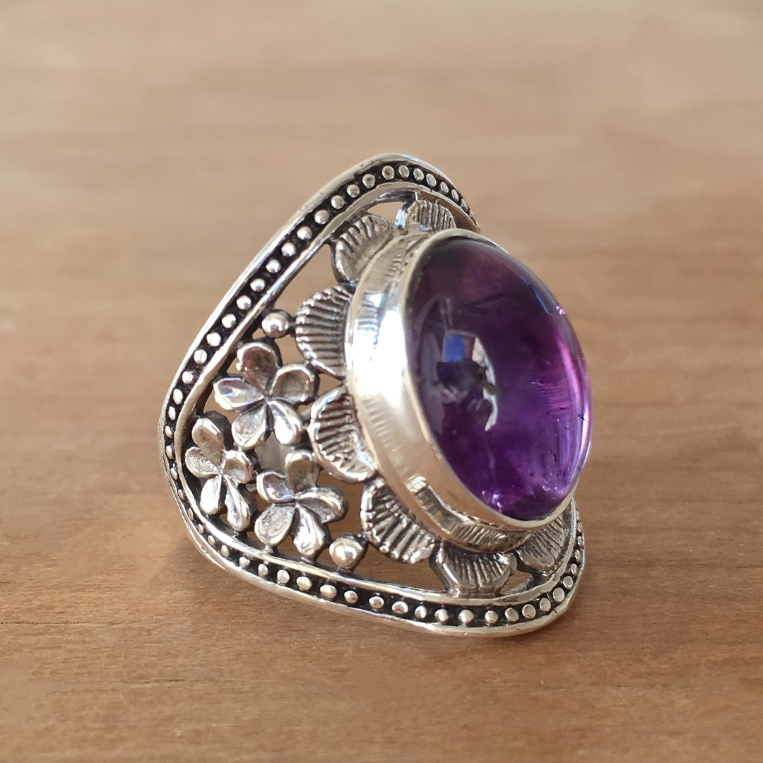 Elizabeth Amethyst Ring
