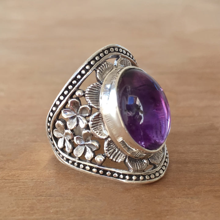 Elizabeth Amethyst Ring