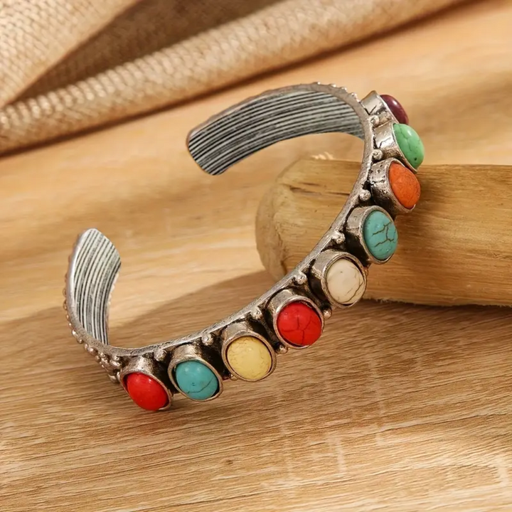 Chakra Stone Balance Cuff