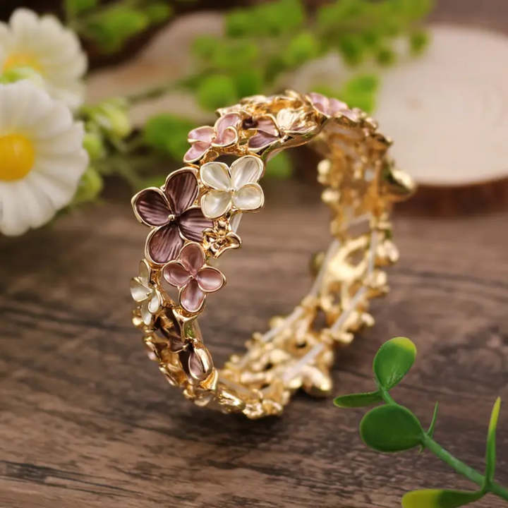 Golden Blossom Harmony Bracelet