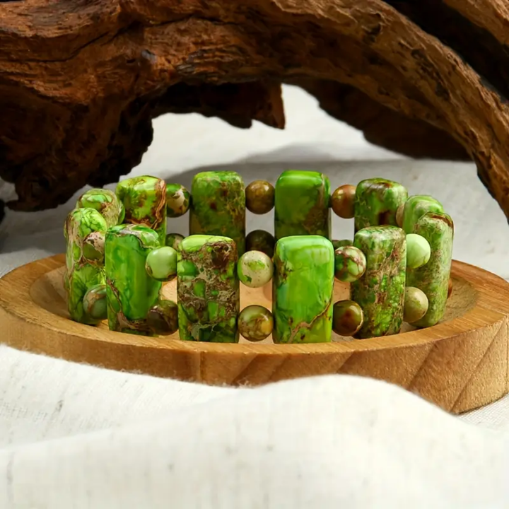 Green Jasper Vitality Bracelet