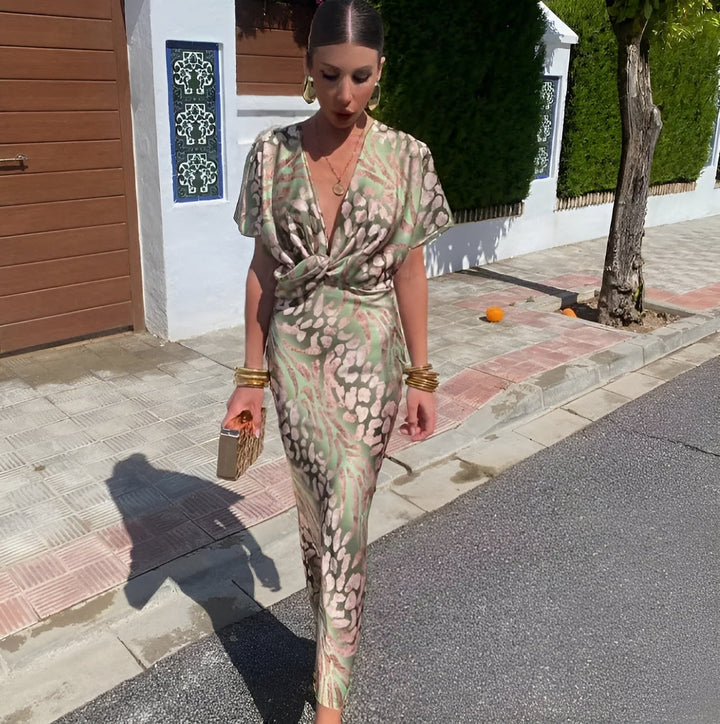 Alora - Classy Long Dress