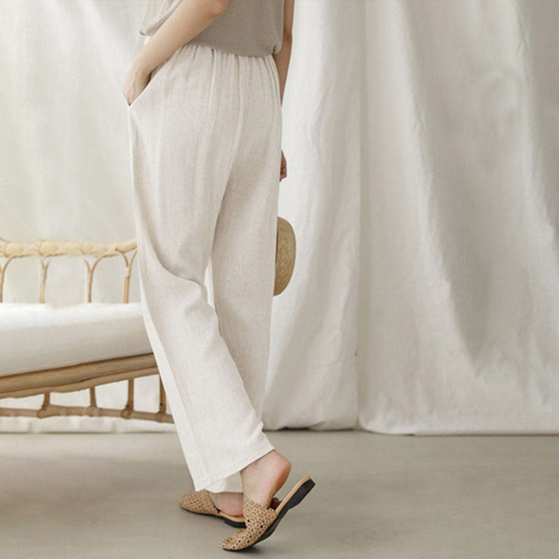 Vara - Relaxed Drawstring Pants