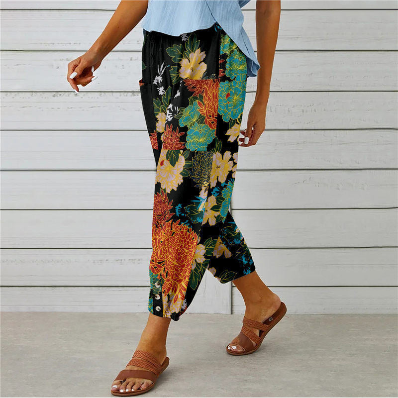 Shantal - Boho Printed Pants