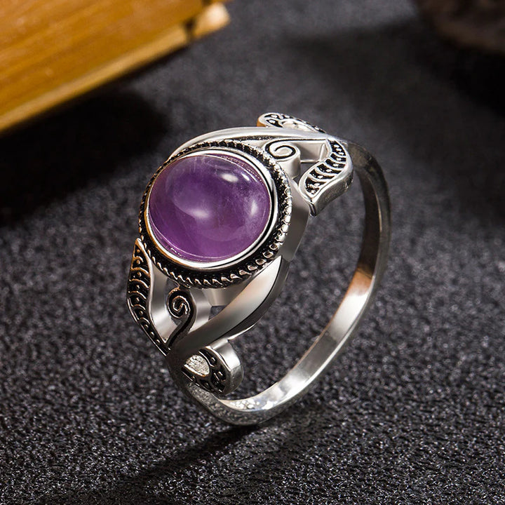 Evelyn Amethyst Ring