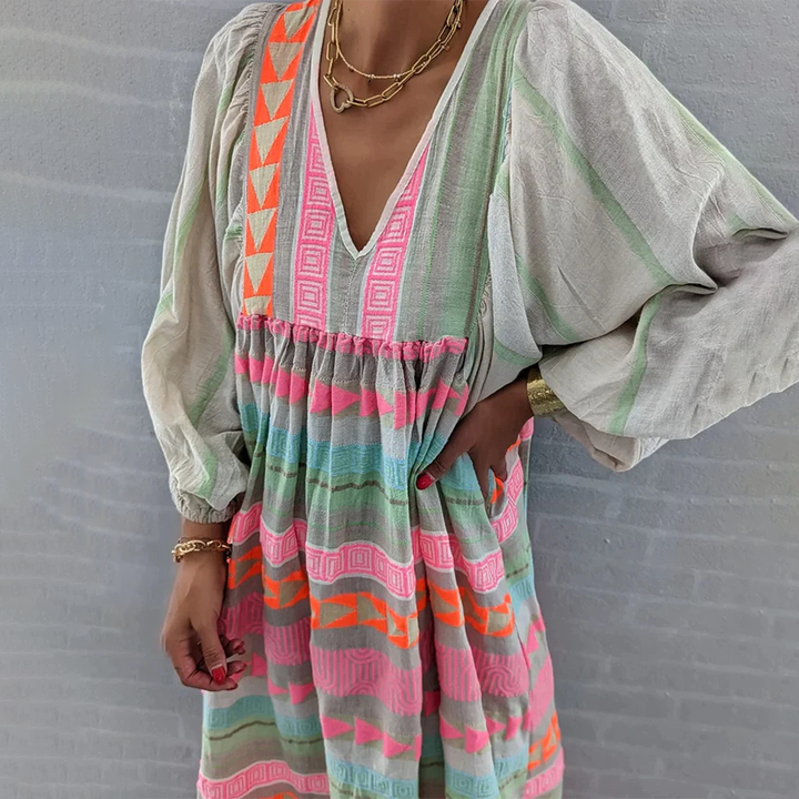 Jessenia - Comfortable Boho Dress