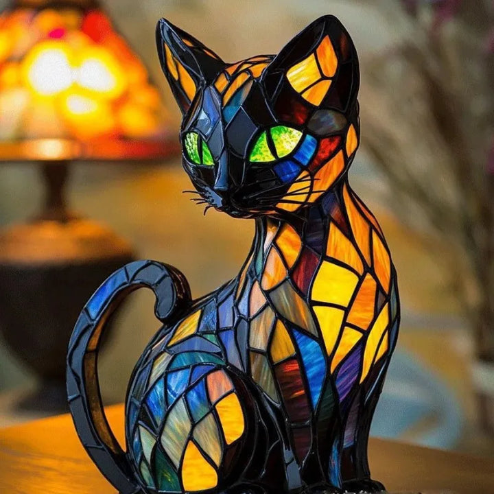 Radiant Midnight Cat