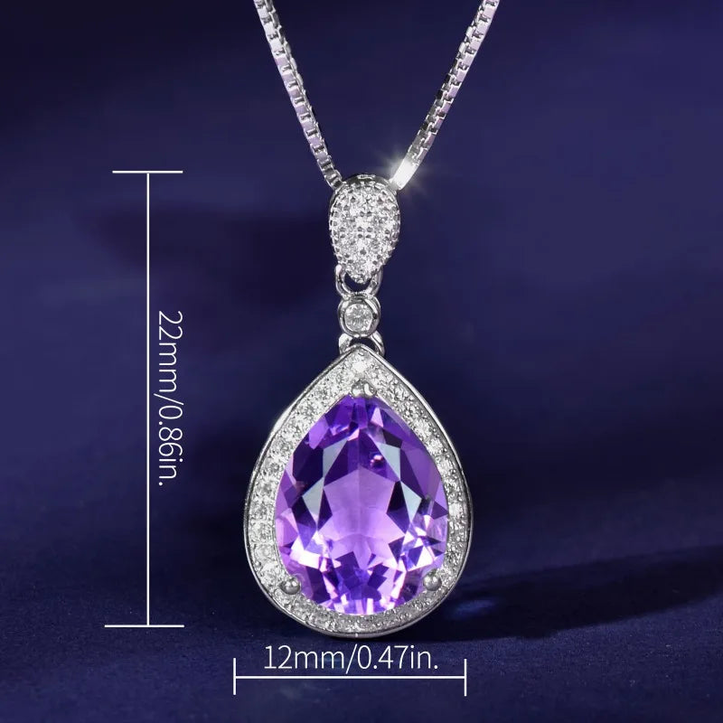 Amelia Amethyst Necklace