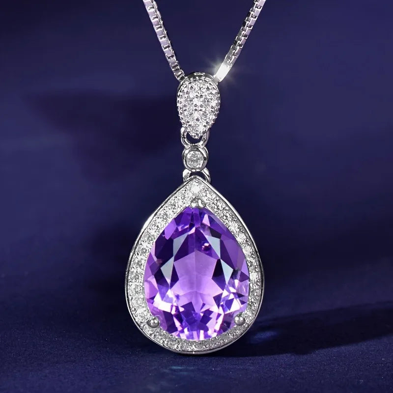 Amelia Amethyst Necklace