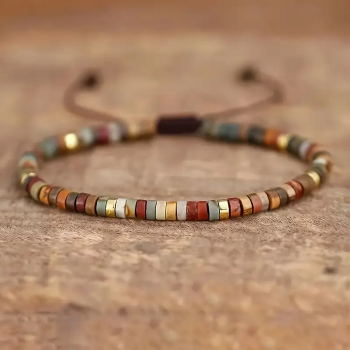 Sunset Horizon Beaded Bracelet