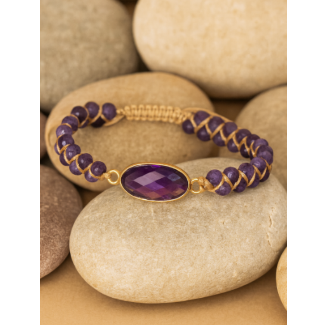 Abigail Amethyst Bracelet
