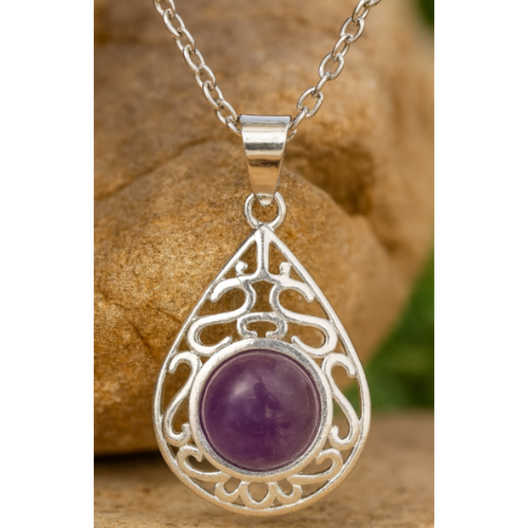 Avery Amethyst Necklace