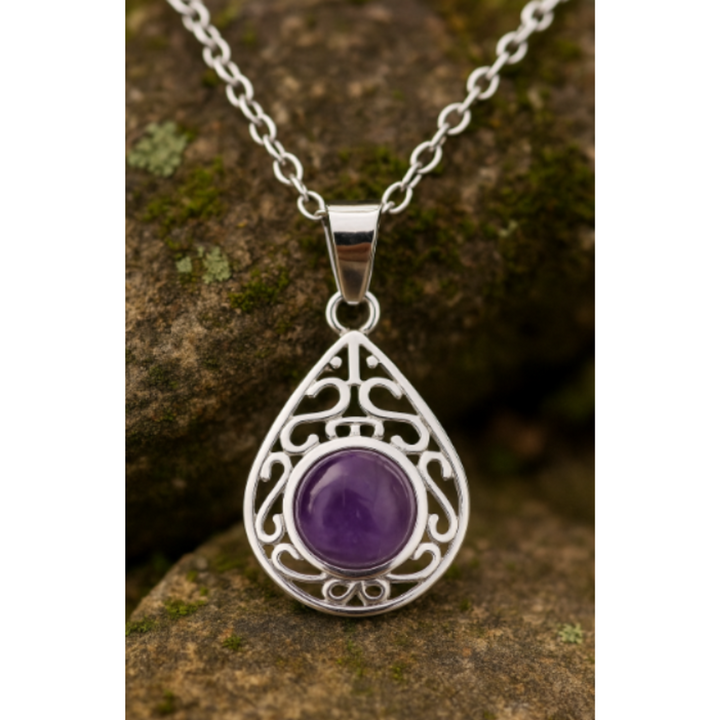 Avery Amethyst Necklace