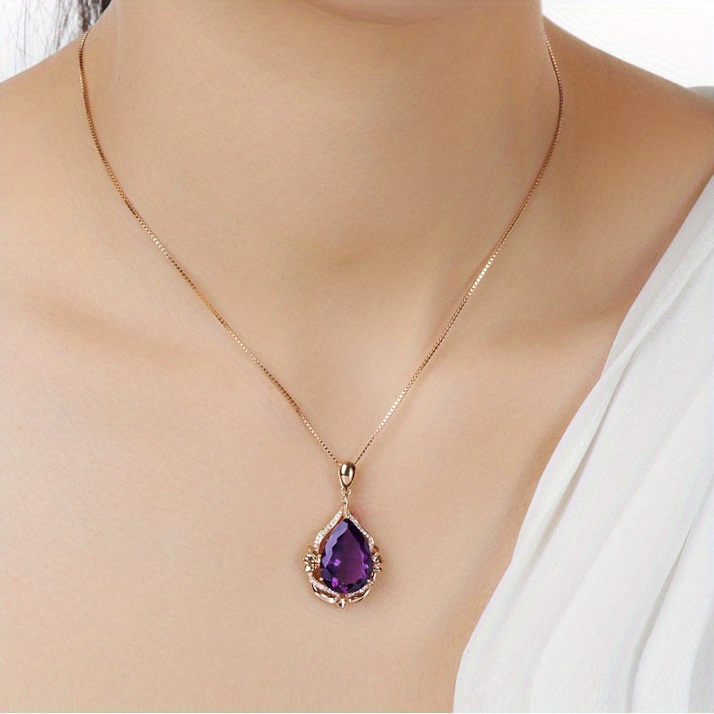 Victoria Amethyst Necklace