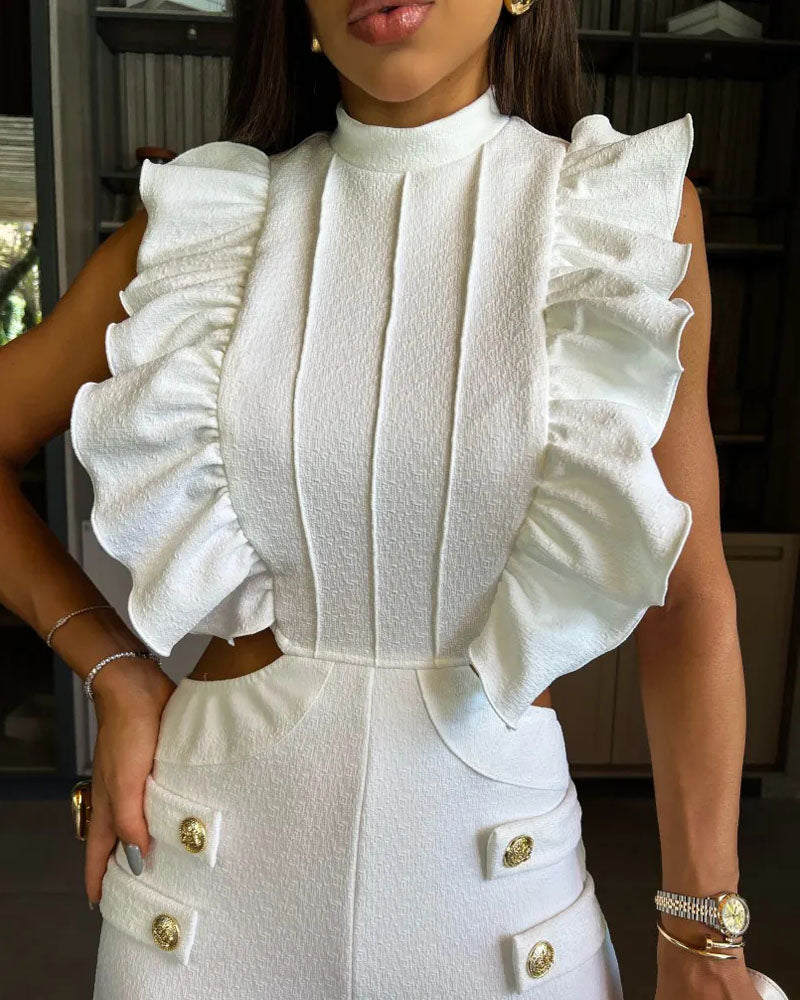 Meliora - Sculpted Elegant Jumpsuit