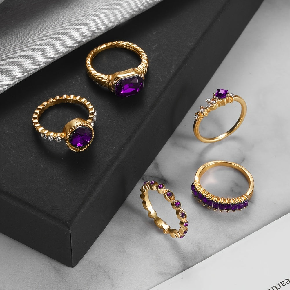 Chloe Amethyst Ring