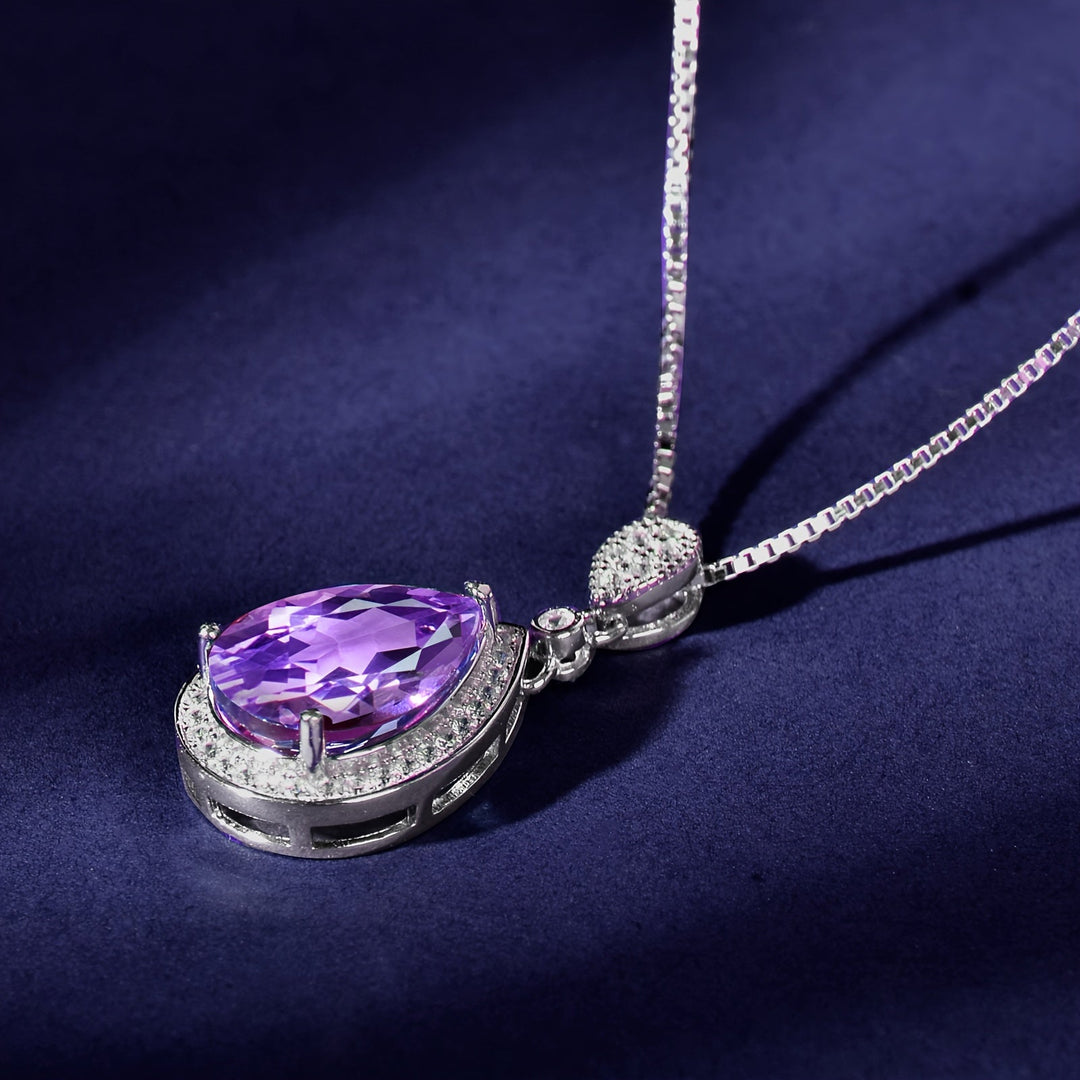 Emily Amethyst Necklace