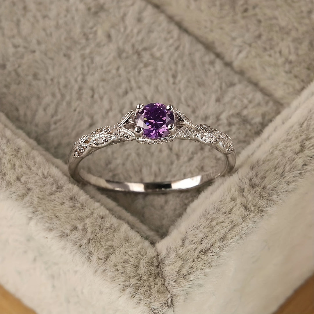 Scarlett Amethyst Ring