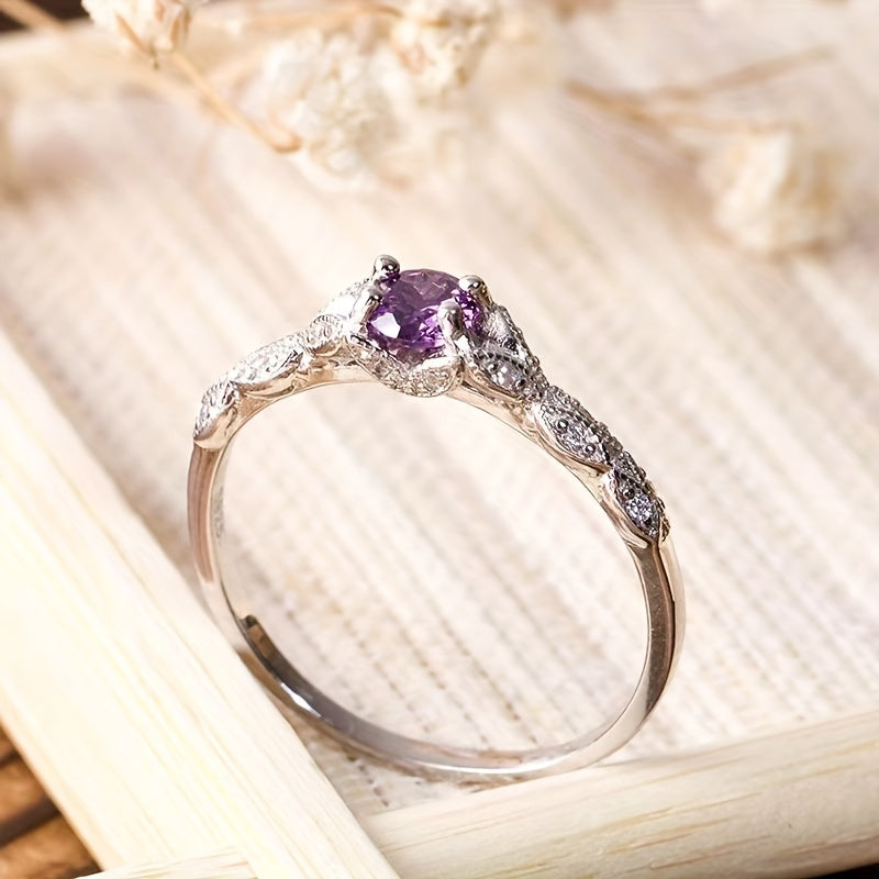 Scarlett Amethyst Ring