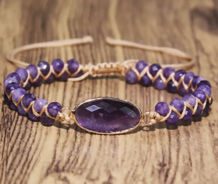 Abigail Amethyst Bracelet