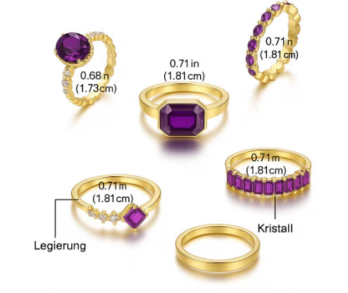 Chloe Amethyst Ring