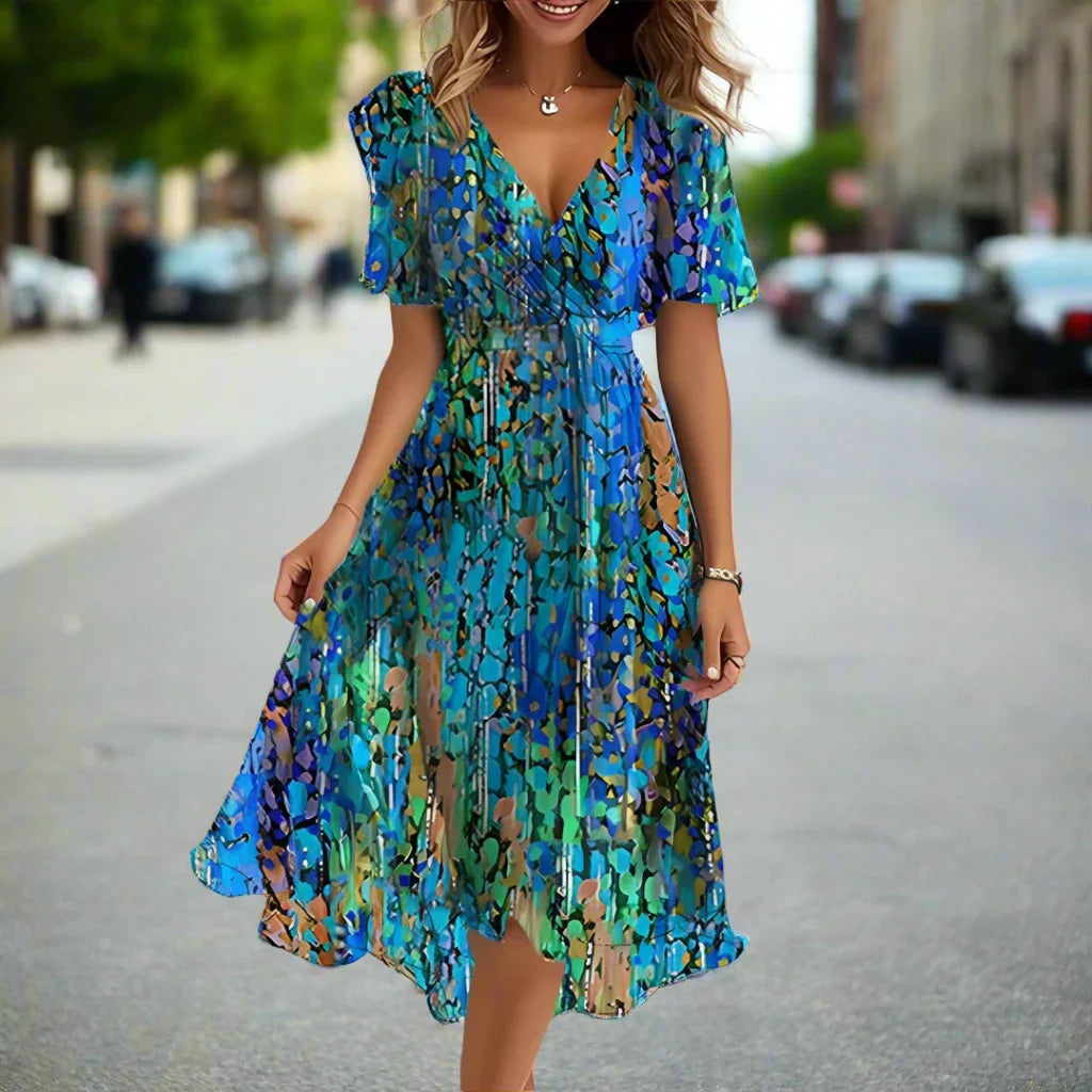 Arabella - Printed Summer Dress