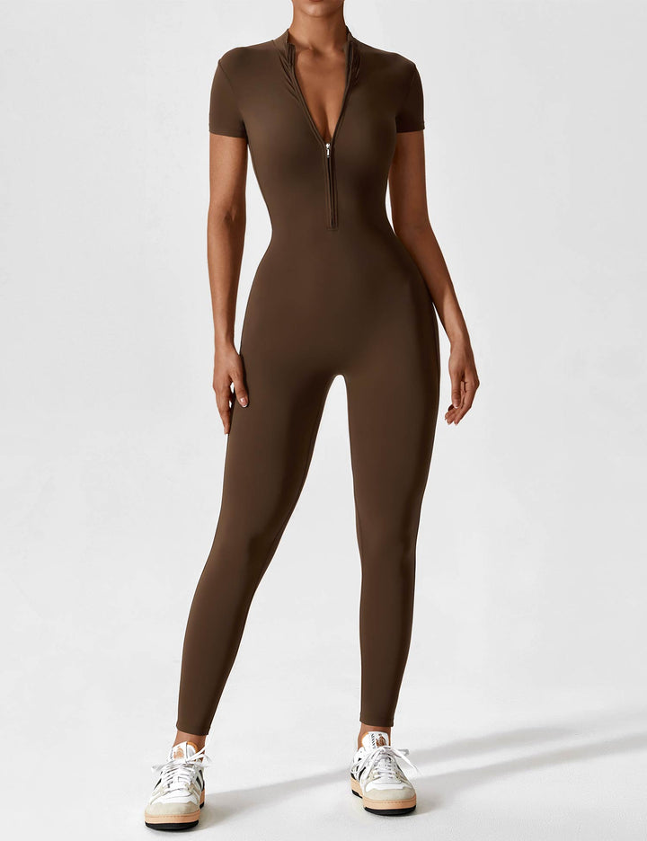 Evalina -  Zipper Jumpsuit